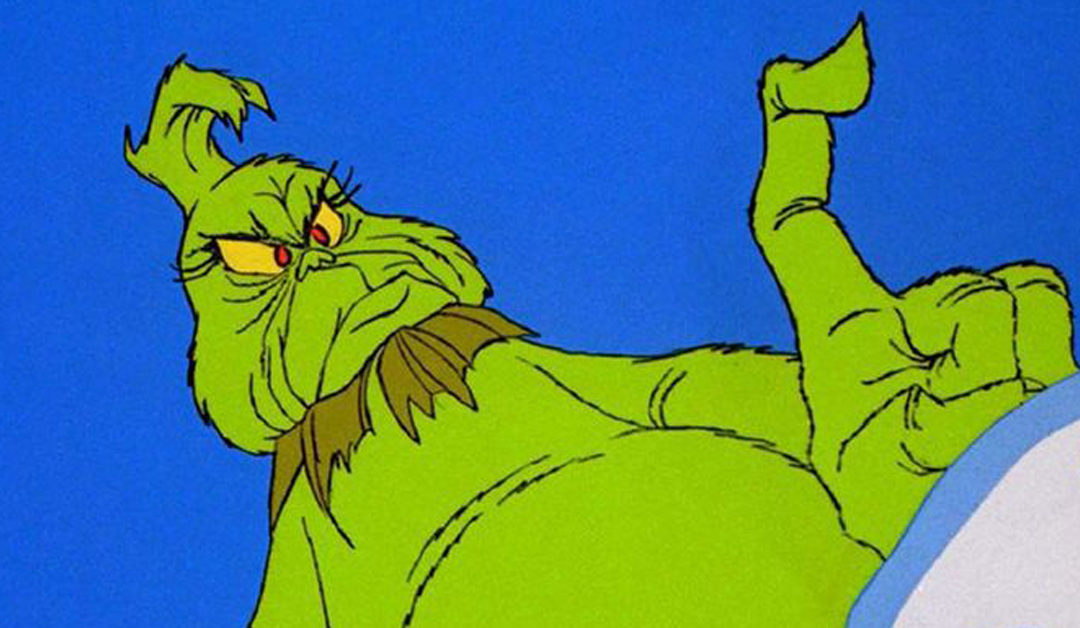 MR. GRINCH ON THE COUCH